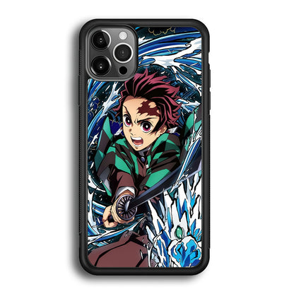 Tanjiro Water Breathing iPhone 12 Pro Case