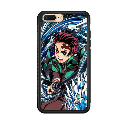 Tanjiro Water Breathing iPhone 8 Plus Case