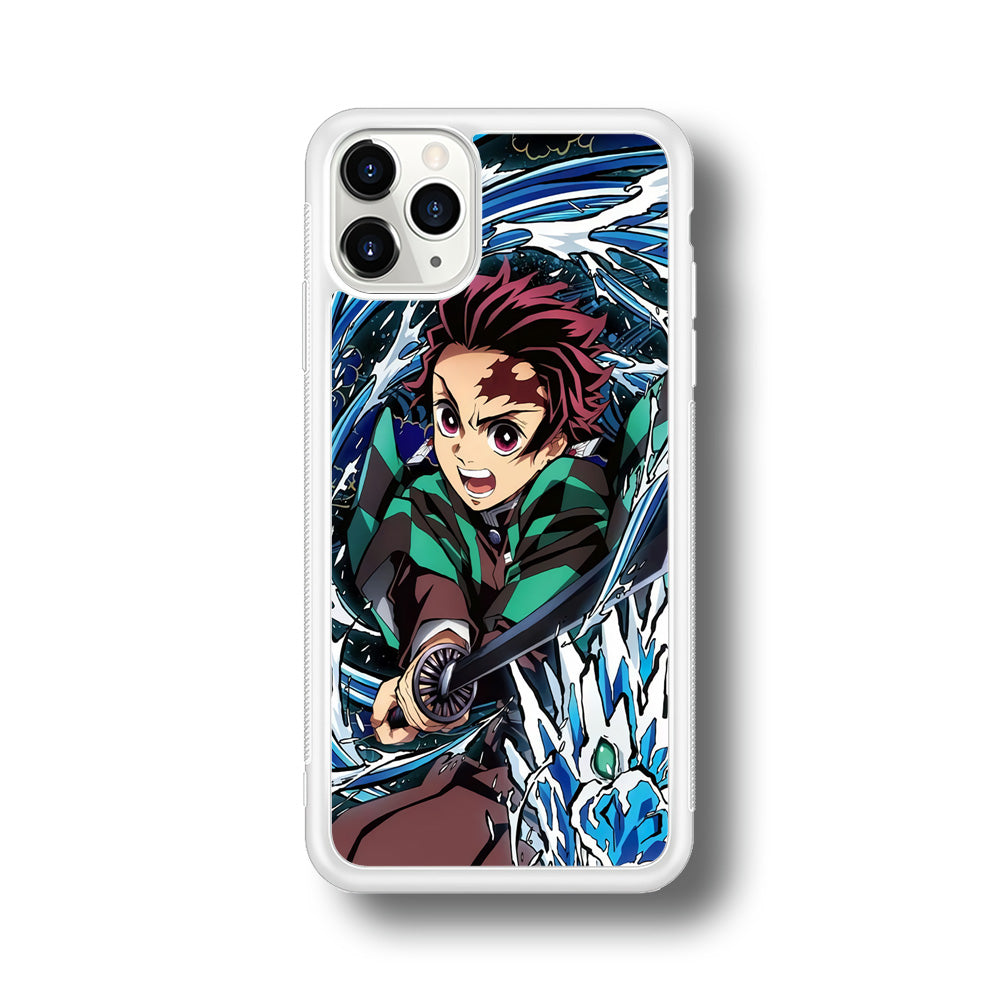 Tanjiro Water Breathing iPhone 11 Pro Case