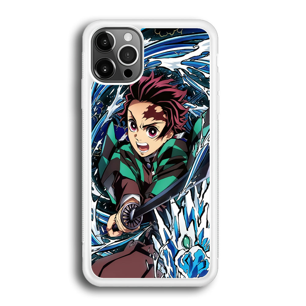 Tanjiro Water Breathing iPhone 12 Pro Case