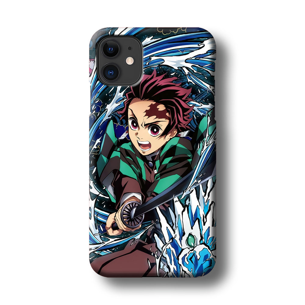 Tanjiro Water Breathing iPhone 11 Case
