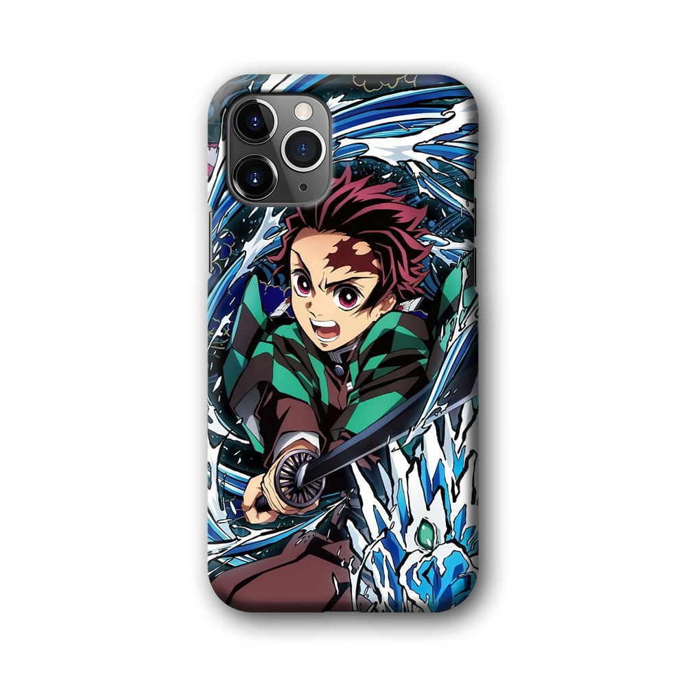 Tanjiro Water Breathing iPhone 11 Pro Max Case