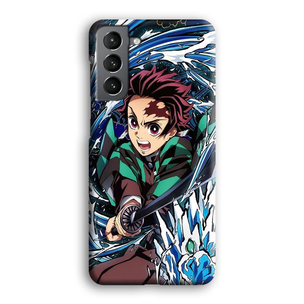 Tanjiro Water Breathing Samsung Galaxy S21 Plus Case
