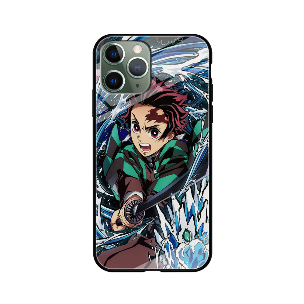 Tanjiro Water Breathing iPhone 11 Pro Max Case