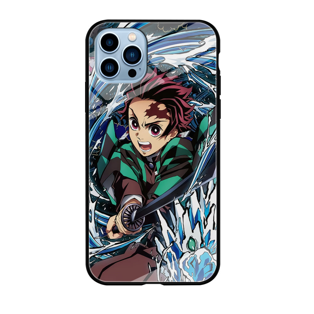 Tanjiro Water Breathing iPhone 12 Pro Case