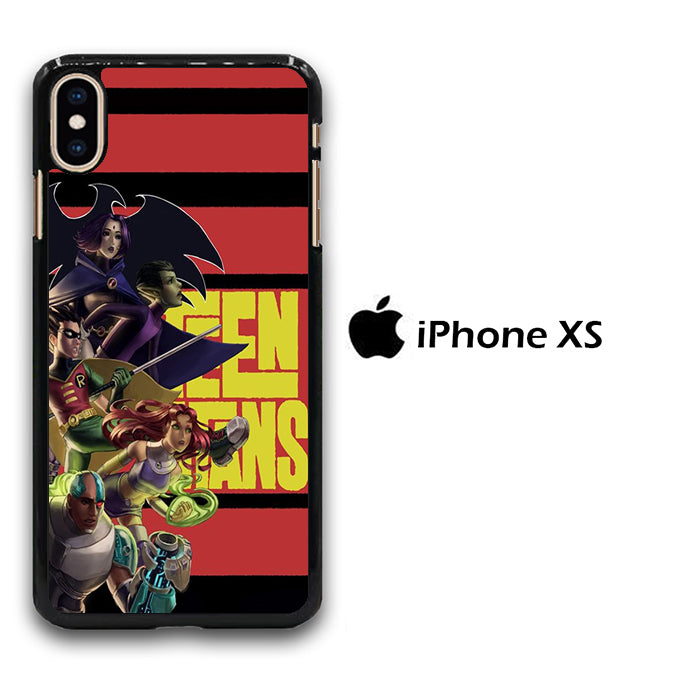 Teen Titans Squad iPhone Xs Case