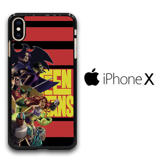 Teen Titans Squad iPhone X Case