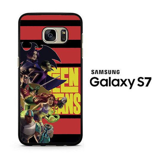 Teen Titans Squad Samsung Galaxy S7 Case