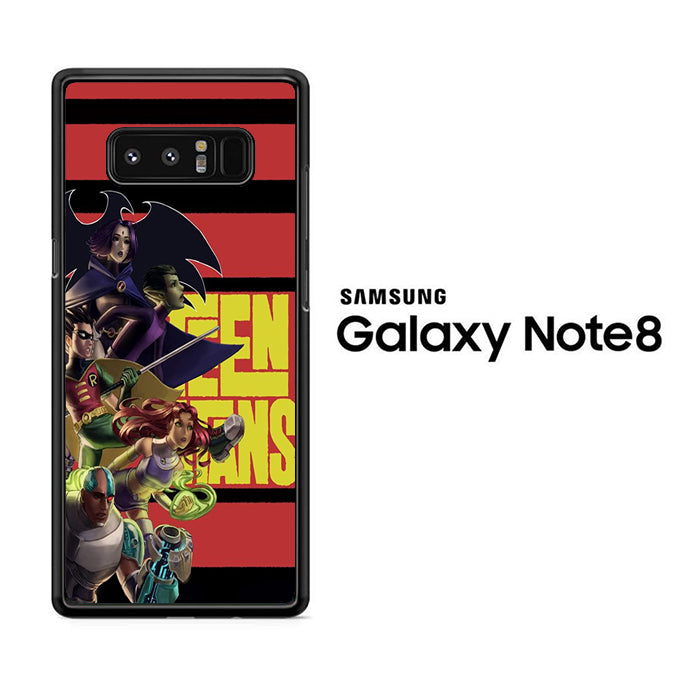 Teen Titans Squad Samsung Galaxy Note 8 Case