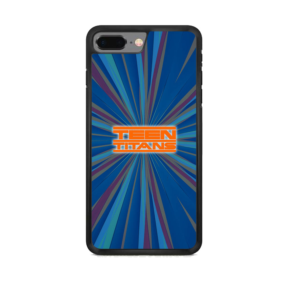 Teen Titans Zoom Orange Logo iPhone 8 Plus Case