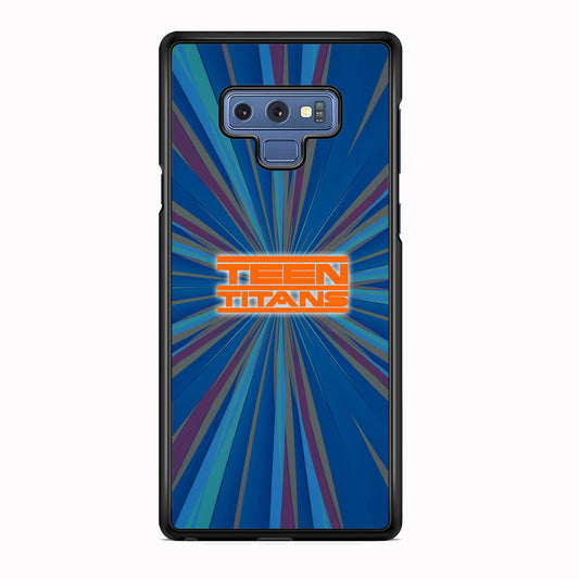 Teen Titans Zoom Orange Logo Samsung Galaxy Note 9 Case
