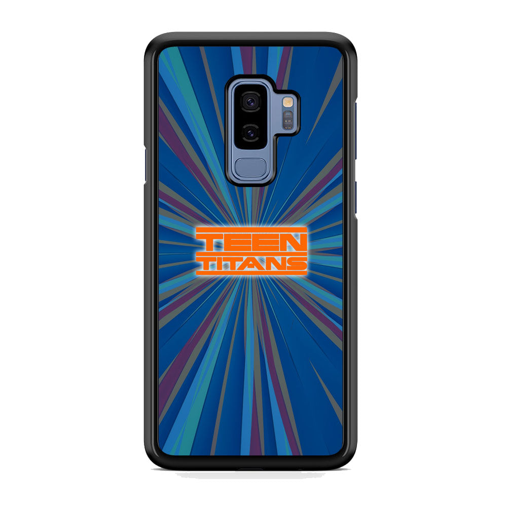 Teen Titans Zoom Orange Logo Samsung Galaxy S9 Plus Case