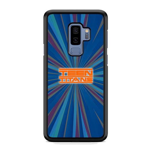 Teen Titans Zoom Orange Logo Samsung Galaxy S9 Plus Case