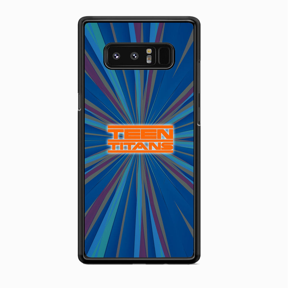 Teen Titans Zoom Orange Logo Samsung Galaxy Note 8 Case
