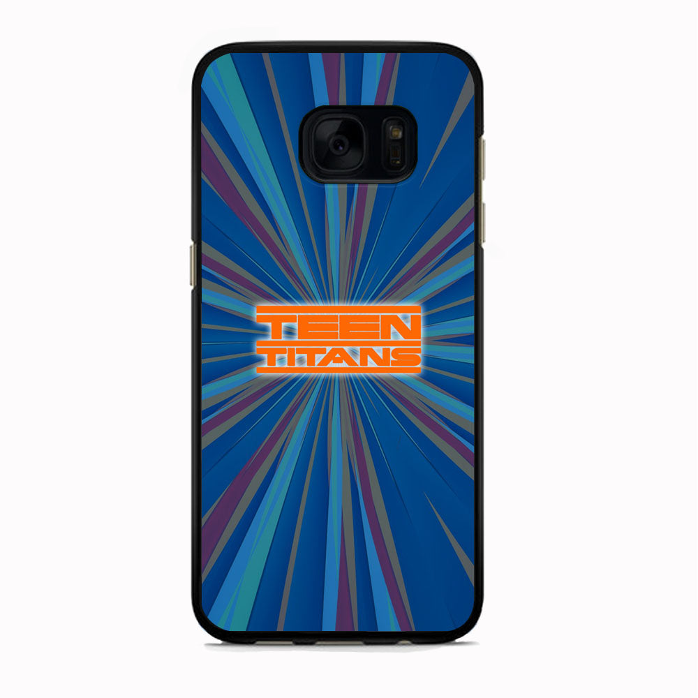 Teen Titans Zoom Orange Logo Samsung Galaxy S7 Case