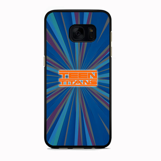 Teen Titans Zoom Orange Logo Samsung Galaxy S7 Case