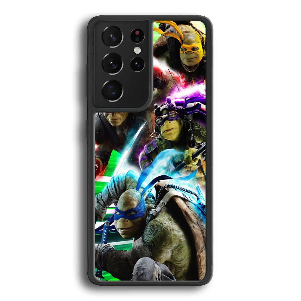 Teenage Mutant Ninja Turtles Action Samsung Galaxy S21 Ultra Case - Ezzystore