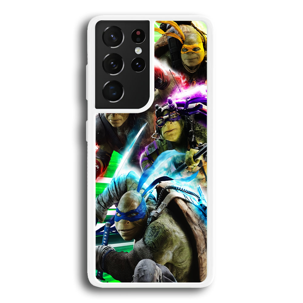 Teenage Mutant Ninja Turtles Action Samsung Galaxy S21 Ultra Case