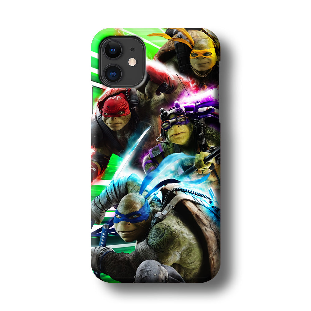 Teenage Mutant Ninja Turtles Action iPhone 11 Case