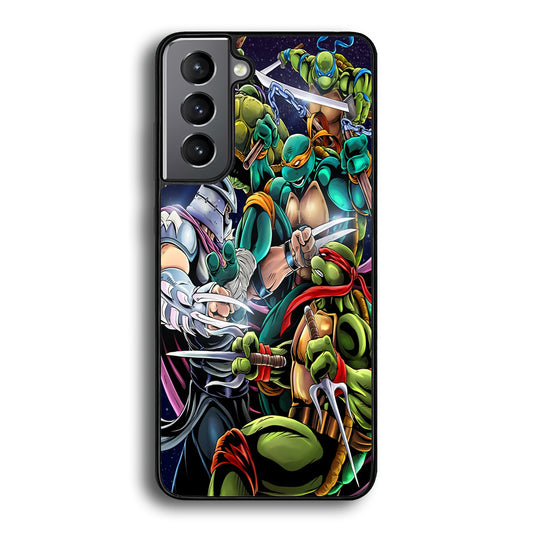 Teenage Mutant Ninja Turtles Battle Moment Samsung Galaxy S21 Plus Case
