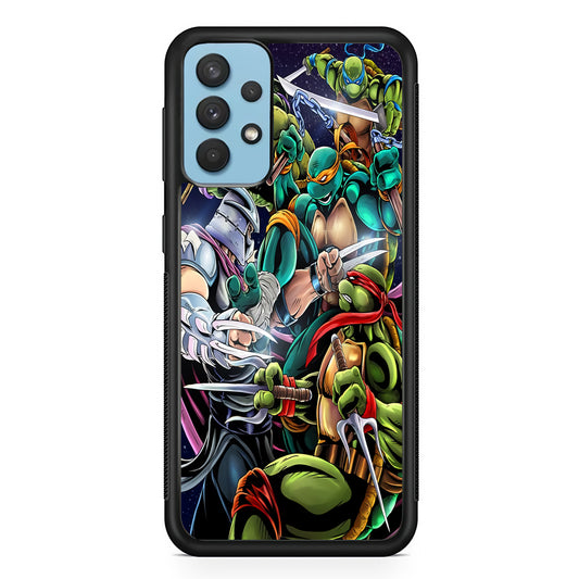 Teenage Mutant Ninja Turtles Battle Moment Samsung Galaxy A32 Case