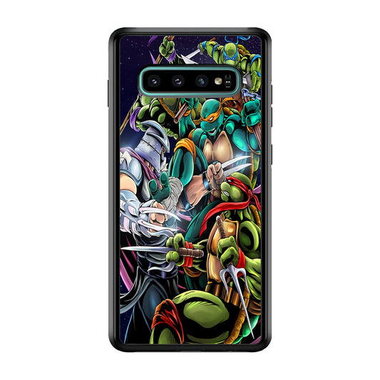 Teenage Mutant Ninja Turtles Battle Moment Samsung Galaxy S10 Plus Case