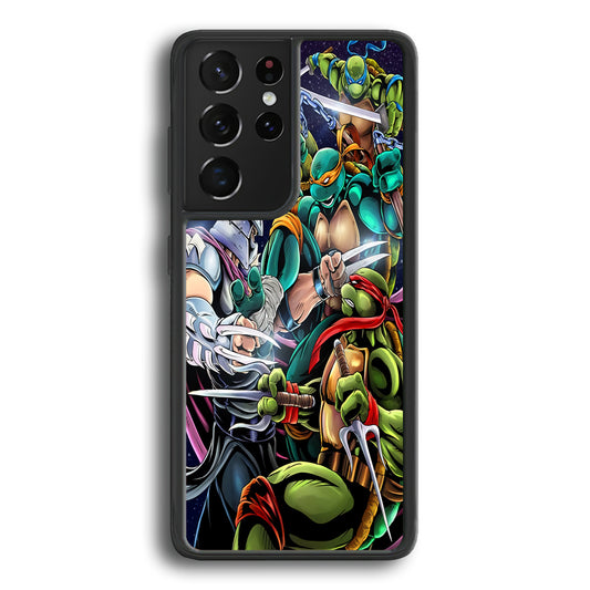 Teenage Mutant Ninja Turtles Battle Moment Samsung Galaxy S21 Ultra Case
