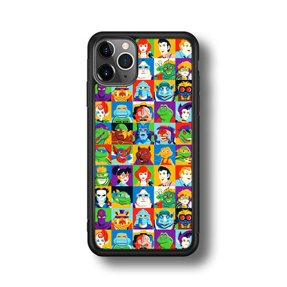 Teenage Mutant Ninja Turtles Character in Collage iPhone 11 Pro Max Case