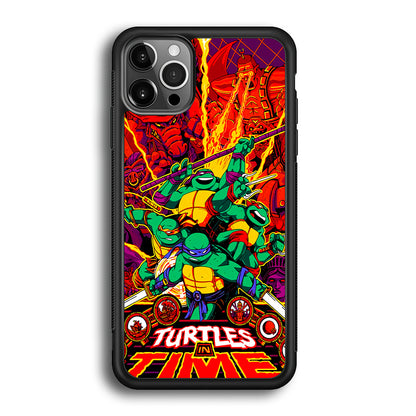 Teenage Mutant Ninja Turtles In Time Poster iPhone 12 Pro Case