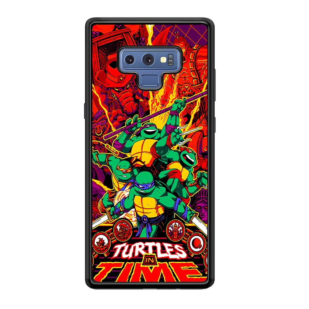 Teenage Mutant Ninja Turtles In Time Poster Samsung Galaxy Note 9 Case