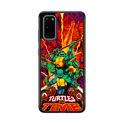 Teenage Mutant Ninja Turtles In Time Poster Samsung Galaxy S20 Case