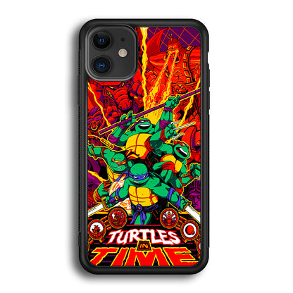 Teenage Mutant Ninja Turtles In Time Poster iPhone 12 Case