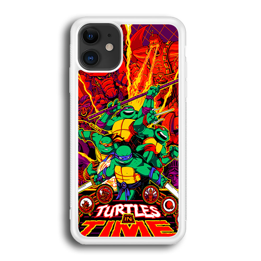 Teenage Mutant Ninja Turtles In Time Poster iPhone 12 Case