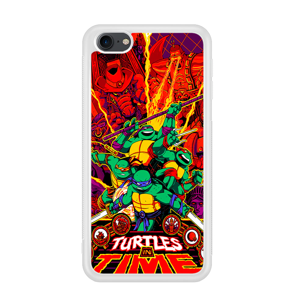 Teenage Mutant Ninja Turtles In Time Poster iPod Touch 6 Case