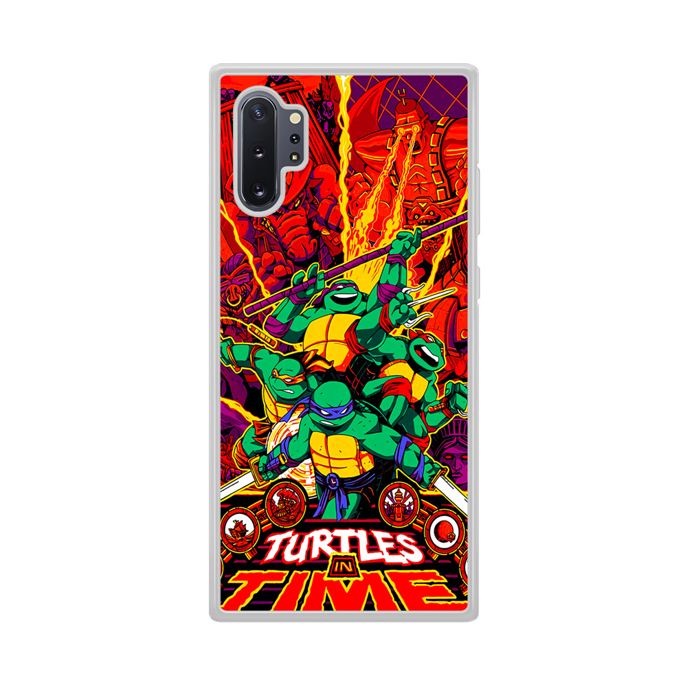 Teenage Mutant Ninja Turtles In Time Poster Samsung Galaxy Note 10 Plus Case