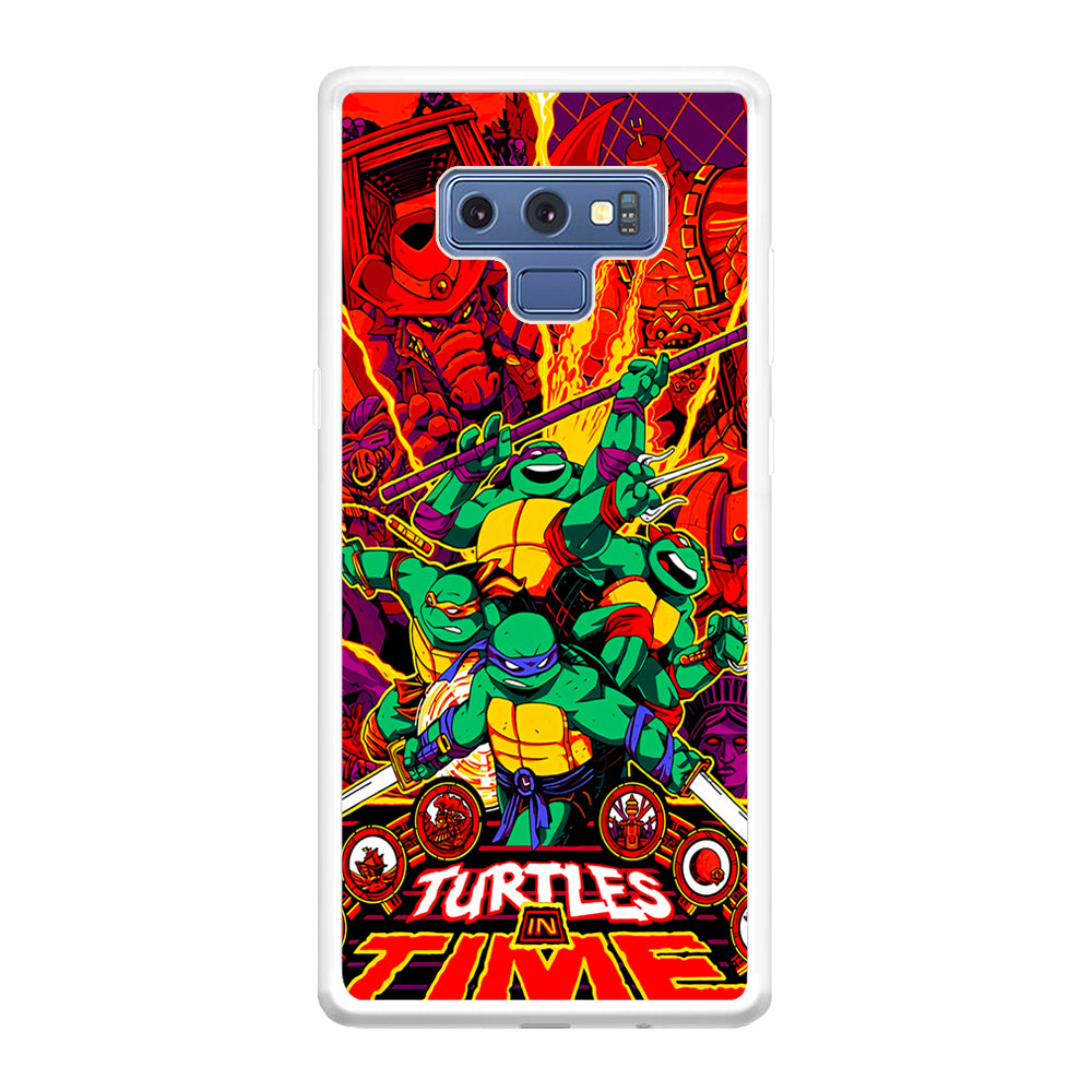 Teenage Mutant Ninja Turtles In Time Poster Samsung Galaxy Note 9 Case