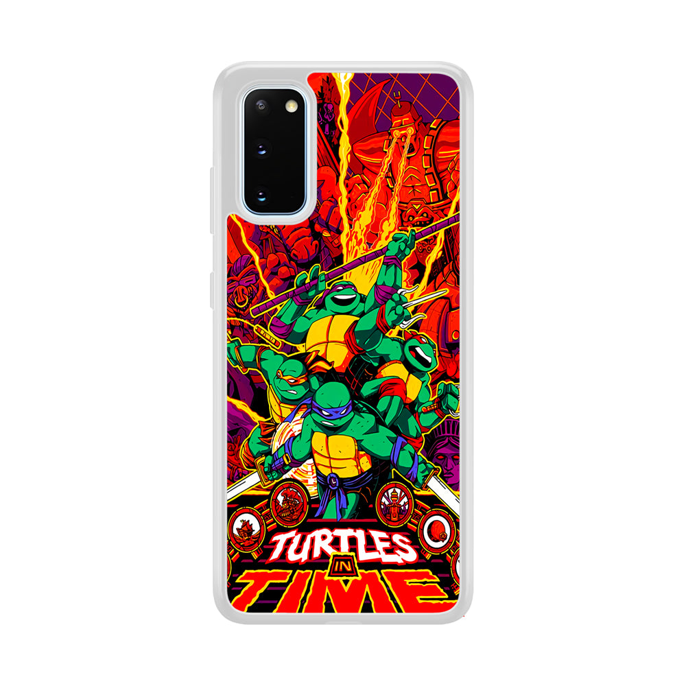 Teenage Mutant Ninja Turtles In Time Poster Samsung Galaxy S20 Case