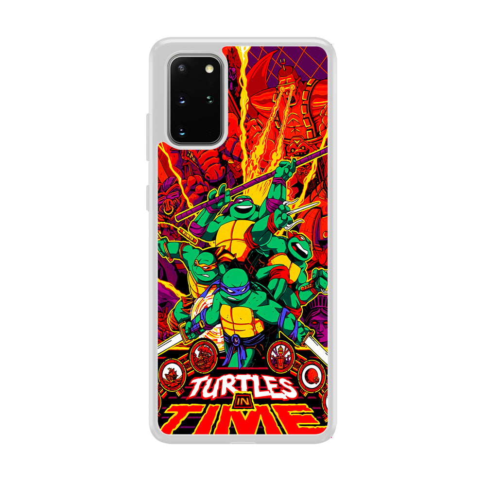 Teenage Mutant Ninja Turtles In Time Poster Samsung Galaxy S20 Plus Case