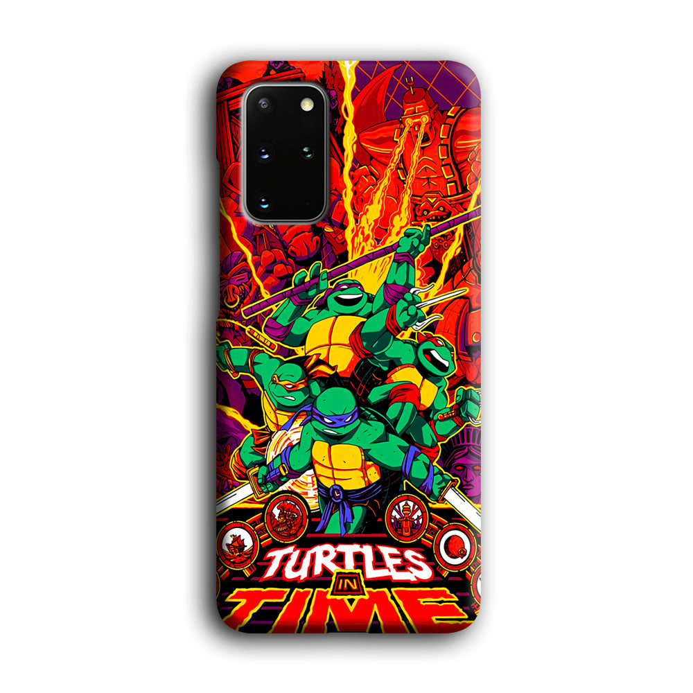 Teenage Mutant Ninja Turtles In Time Poster Samsung Galaxy S20 Plus Case