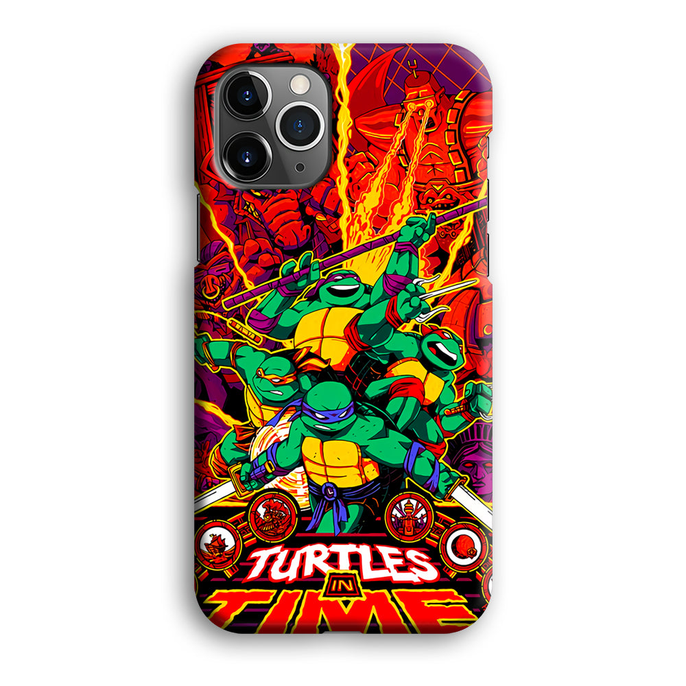 Teenage Mutant Ninja Turtles In Time Poster iPhone 12 Pro Case