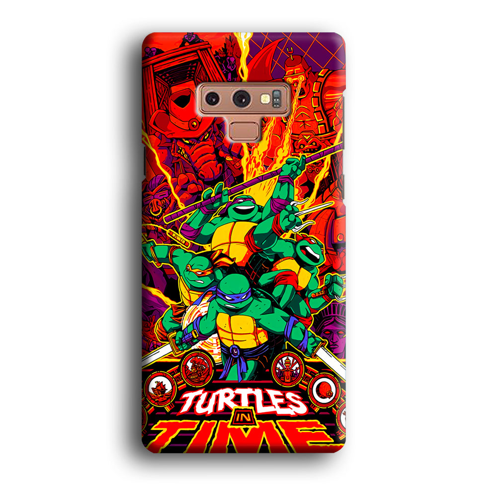 Teenage Mutant Ninja Turtles In Time Poster Samsung Galaxy Note 9 Case