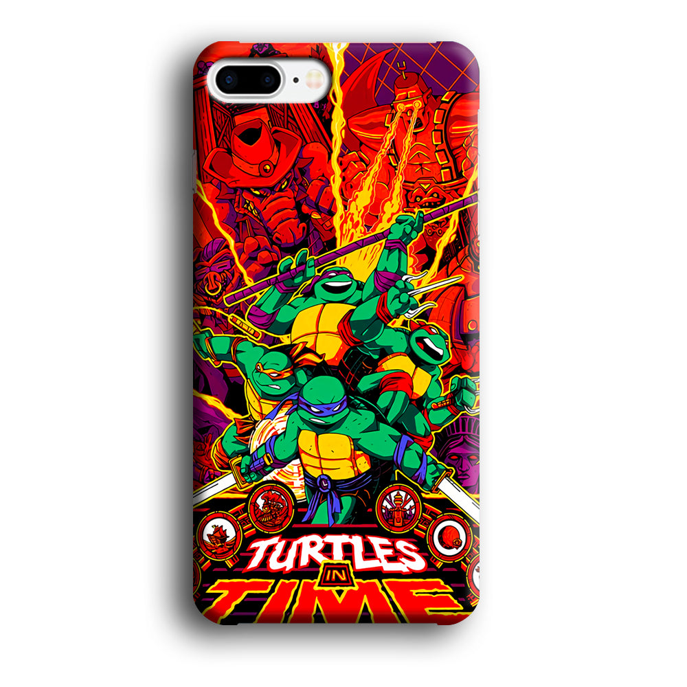 Teenage Mutant Ninja Turtles In Time Poster iPhone 8 Plus Case