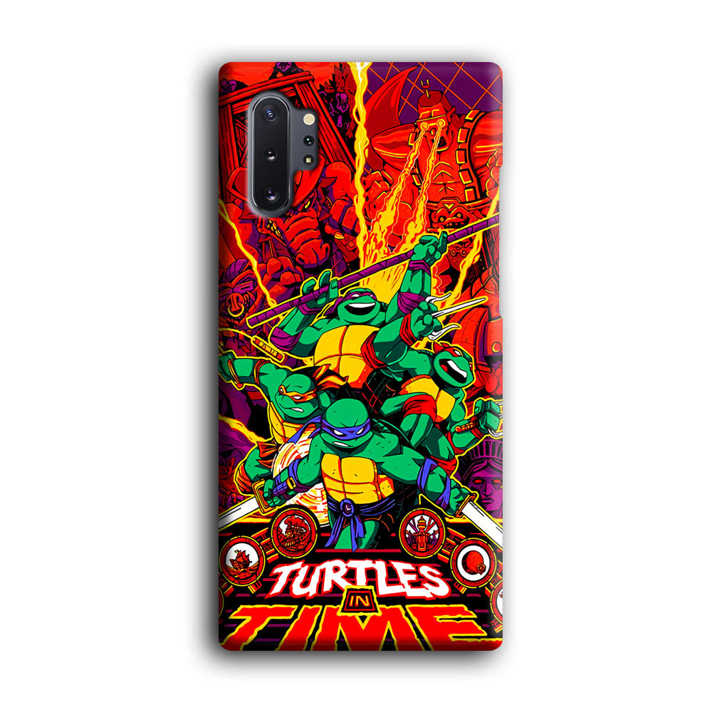 Teenage Mutant Ninja Turtles In Time Poster Samsung Galaxy Note 10 Plus Case