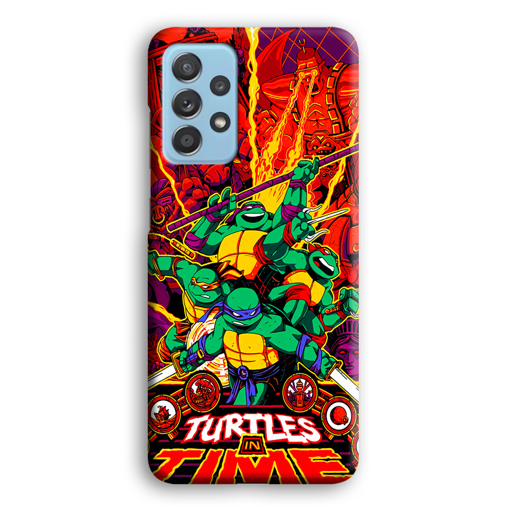 Teenage Mutant Ninja Turtles In Time Poster Samsung Galaxy A52 Case