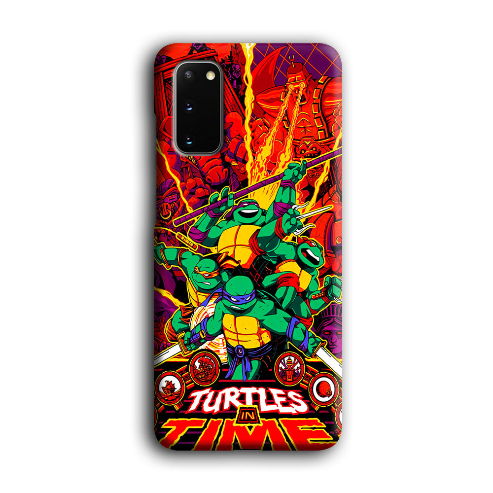 Teenage Mutant Ninja Turtles In Time Poster Samsung Galaxy S20 Case