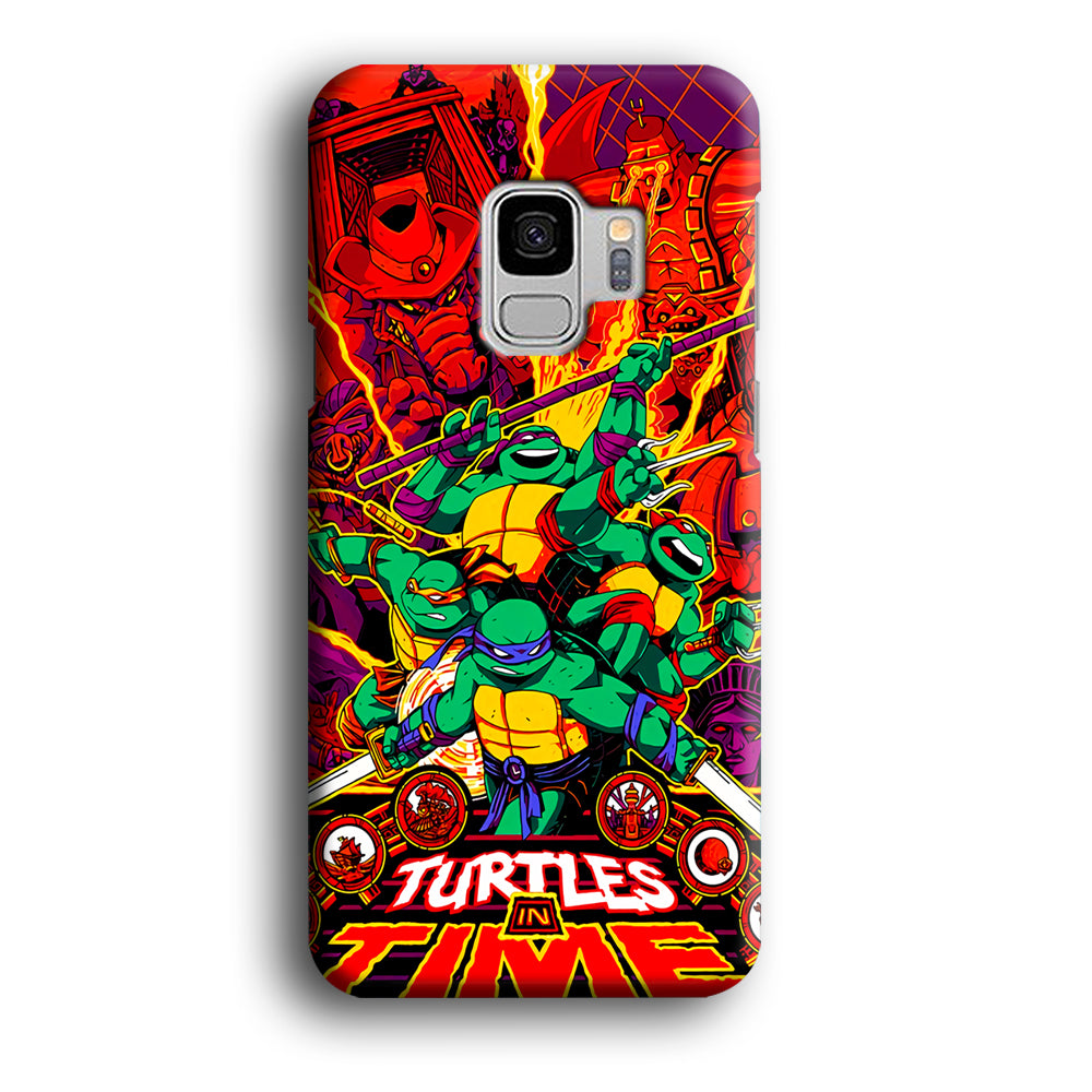 Teenage Mutant Ninja Turtles In Time Poster Samsung Galaxy S9 Case