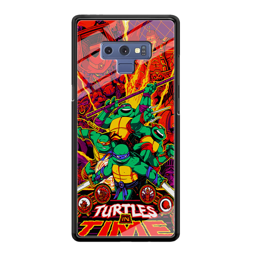 Teenage Mutant Ninja Turtles In Time Poster Samsung Galaxy Note 9 Case