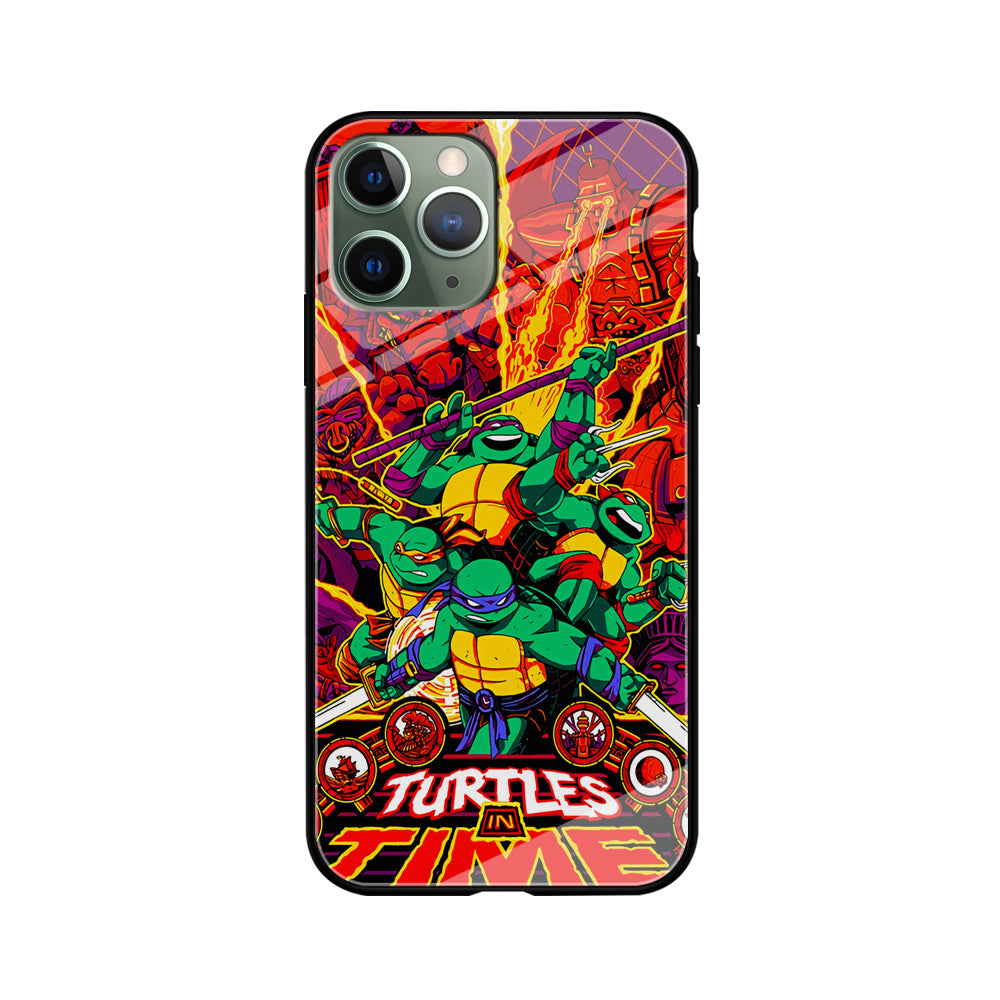 Teenage Mutant Ninja Turtles In Time Poster iPhone 11 Pro Case