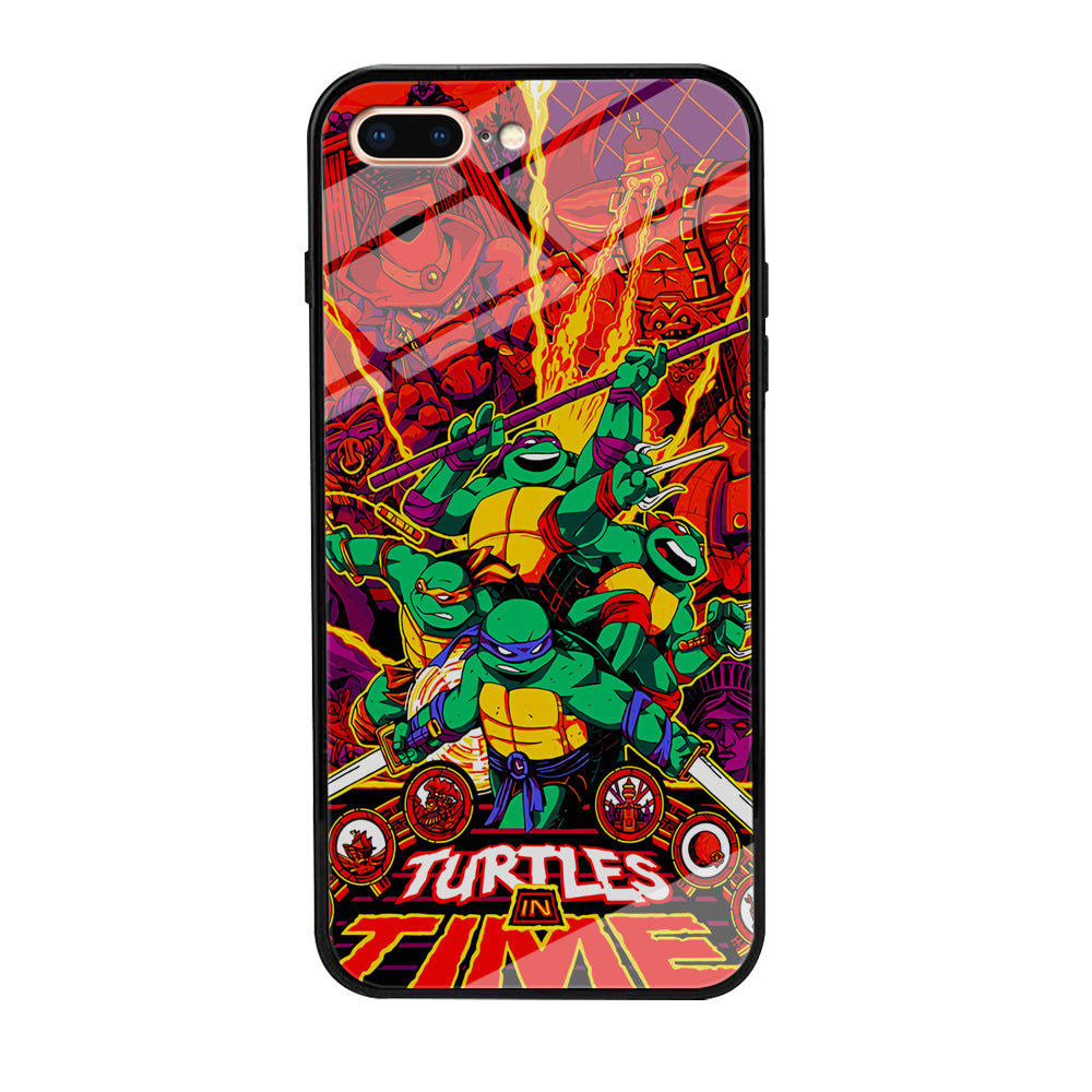 Teenage Mutant Ninja Turtles In Time Poster iPhone 8 Plus Case