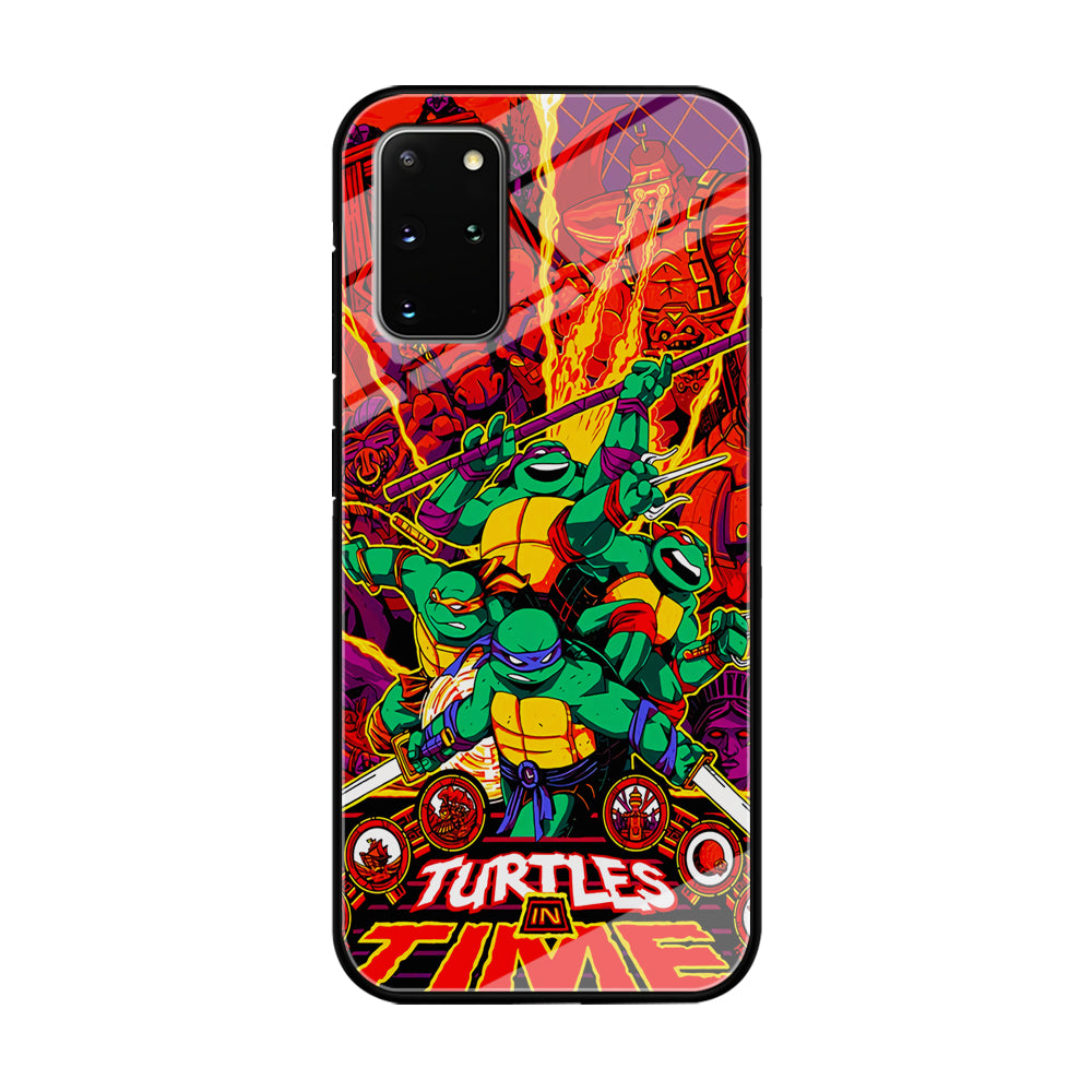 Teenage Mutant Ninja Turtles In Time Poster Samsung Galaxy S20 Plus Case